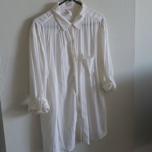 Button down fashion top